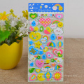 Various Designs Kids Diy Custom Children Decor Puffy Self Adhesive Stickers